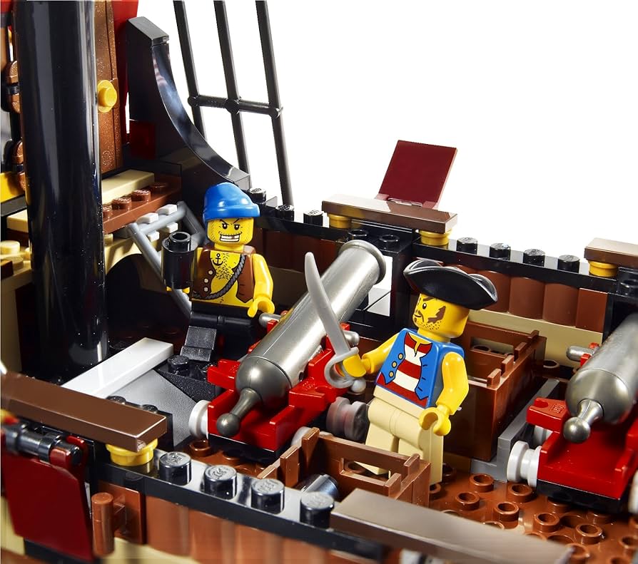 Amazon.co.jp: レゴ (LEGO) パイレーツ 赤ひげ船長の海賊船 6243